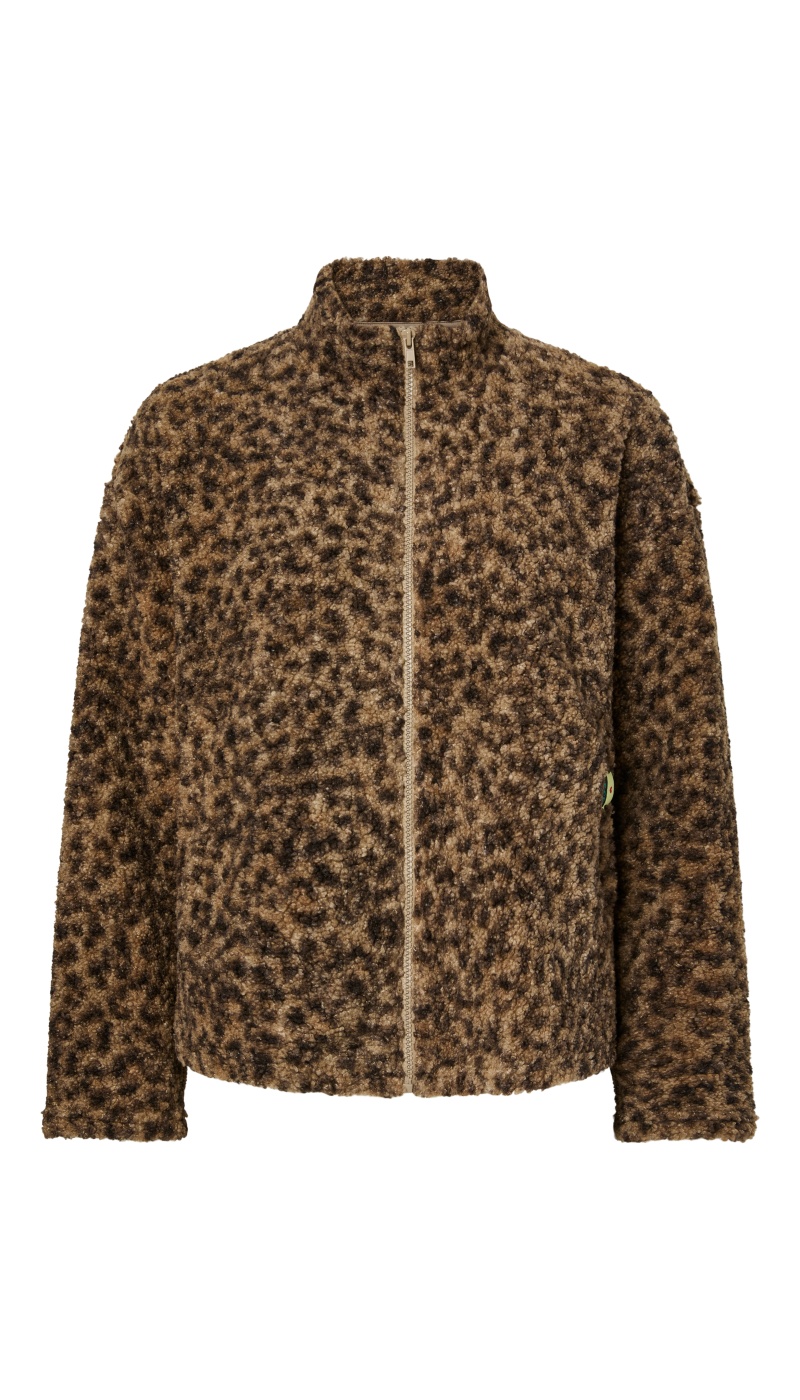 Veste Léopard Tannin PCKATTY PIECES - 4 | MUJER